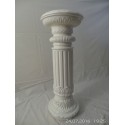 Columna decorativa de yeso